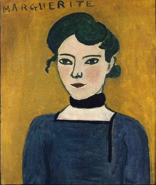 Henri Matisse Portrait de Marguerite - Hand Painted Oil Painting