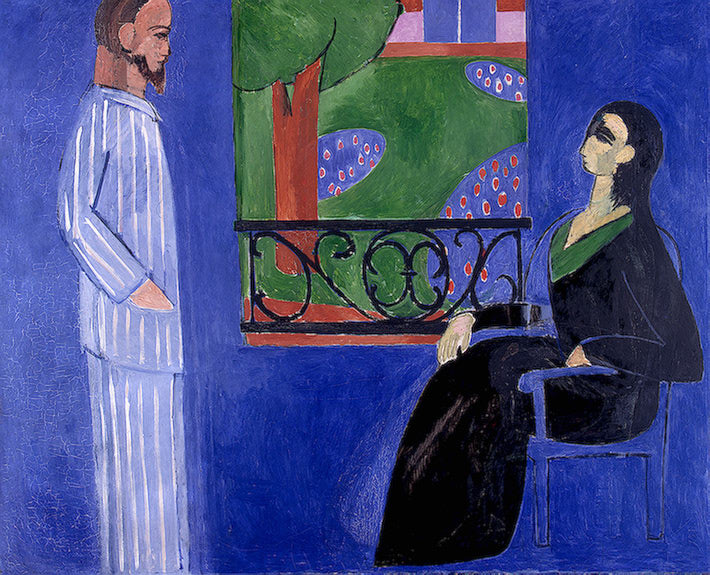 Henri Matisse The Conversation - Hand Painted Oil Painting