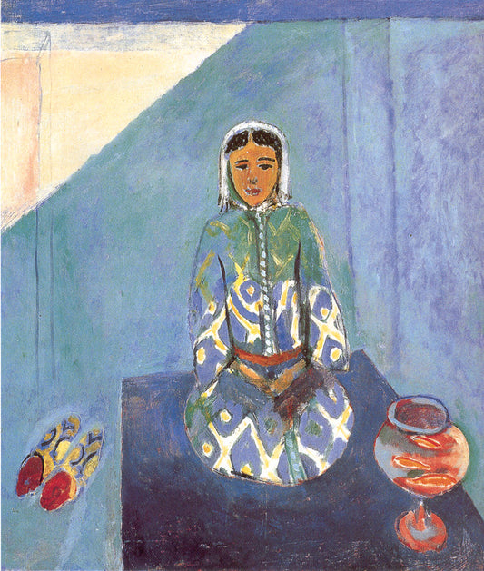 Henri Matisse Zorah on the Terrace - Hand Painted Oil Painting