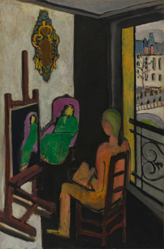 Henri Matisse The Painter and His Model - Hand Painted Oil Painting