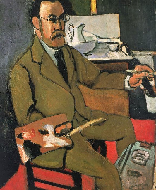 Henri Matisse Self-portrait, 1918 - Hand Painted Oil Painting