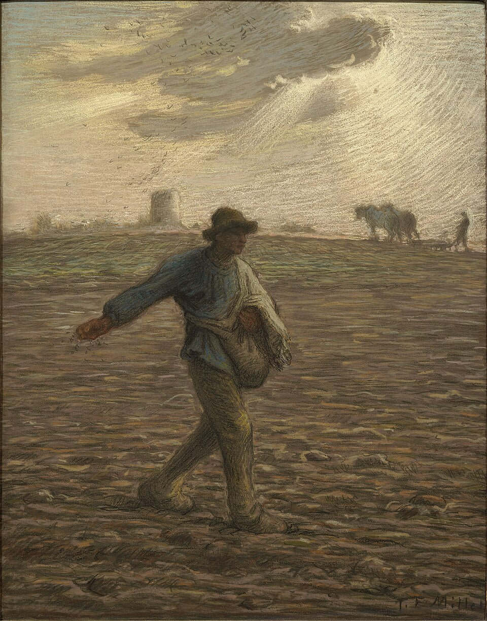 Jean-Francois Millet The Sower - Hand Painted Oil Painting