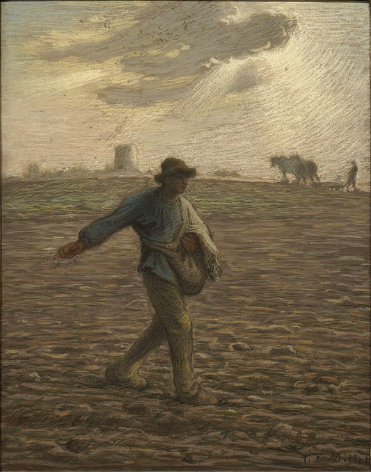 Jean-Francois Millet The Sower - Hand Painted Oil Painting