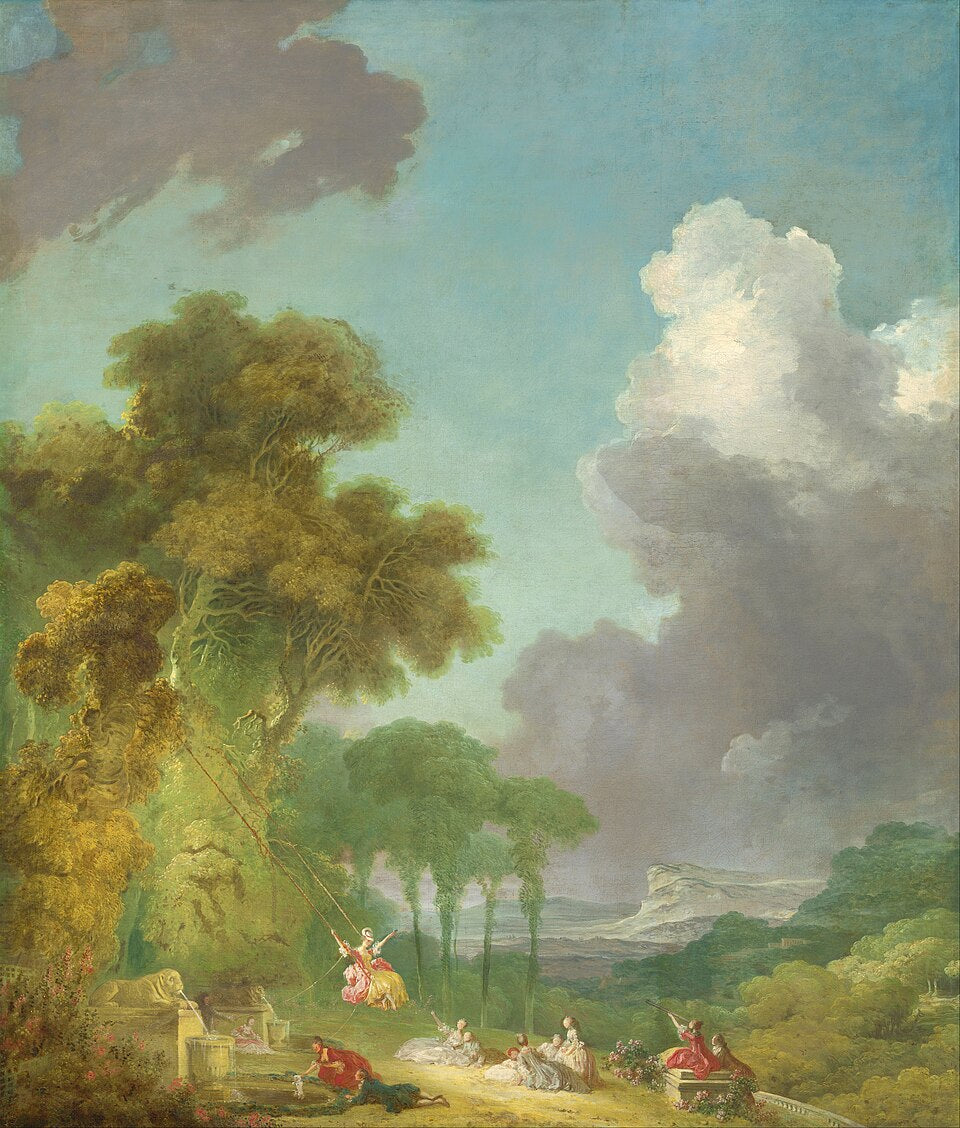 Jean-Honore Fragonard The Swing - Hand Painted Oil Painting