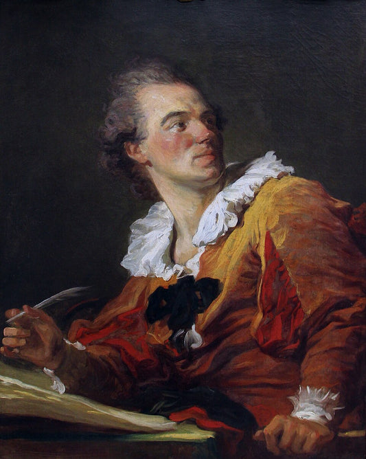 Jean-Honore Fragonard Inspiration - Hand Painted Oil Painting