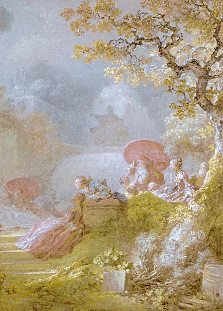 Jean-Honore Fragonard Blind Man's Buff - Hand Painted Oil Painting