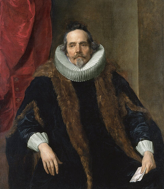 Anthony van Dyck Portrait of Jacques Le Roy - Hand Painted Oil Painting