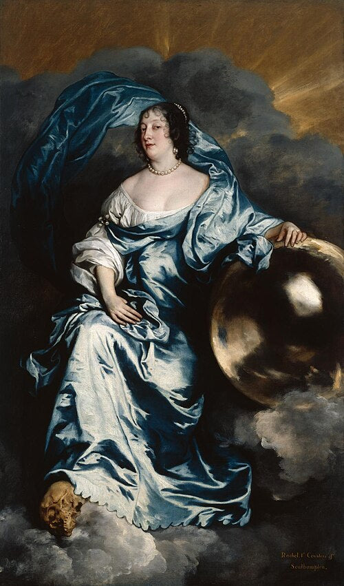 Anthony van Dyck Rachel de Ruvigny, Countess of Southampton - Hand Painted Oil Painting