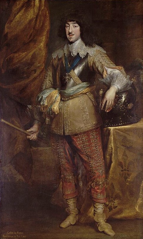 Anthony van Dyck Portrait of Gaston, Duke of Orleans - Hand Painted Oil Painting