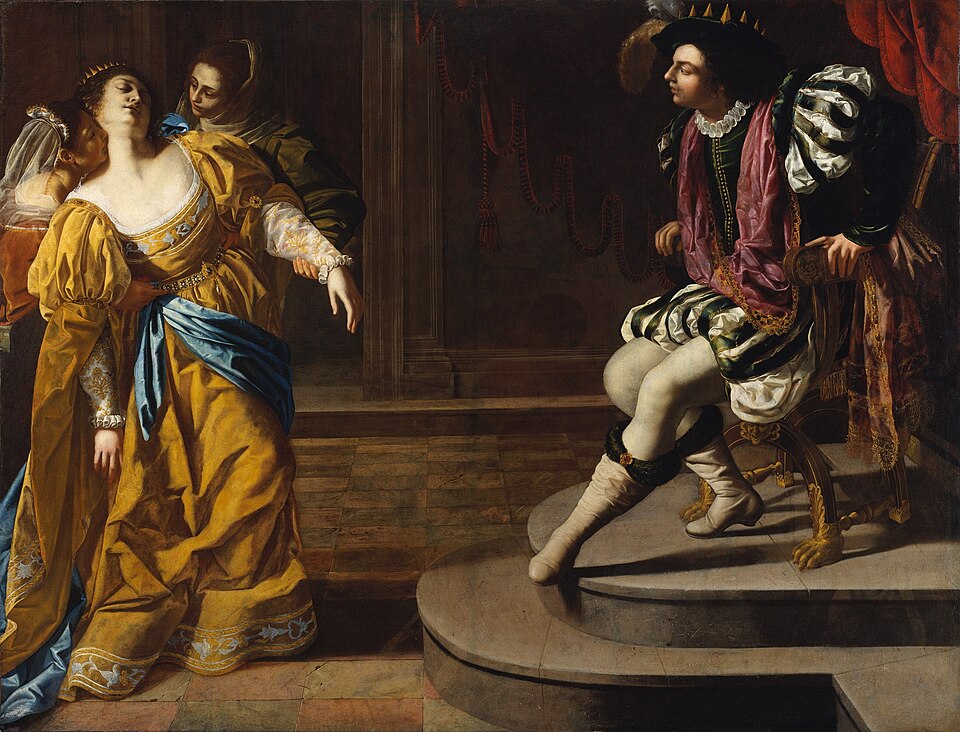 Artemisia Gentileschi Esther before Ahasuerus - Hand Painted Oil Painting