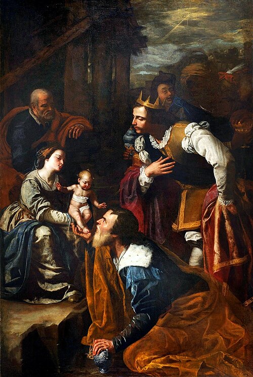Artemisia Gentileschi Adoration of the Magi - Hand Painted Oil Painting
