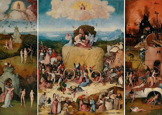 Hieronymus Bosch The Haywain - Hand Painted Oil Painting