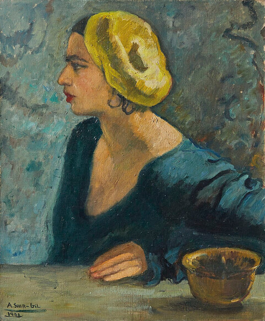 Amrita Sher-Gil Self-Portrait 1931 - Hand Painted Oil Painting