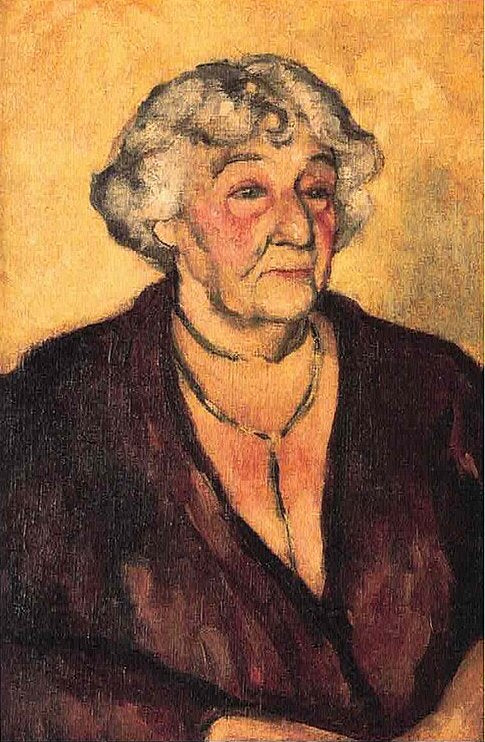 Amrita Sher-Gil My Grandmother - Hand Painted Oil Painting