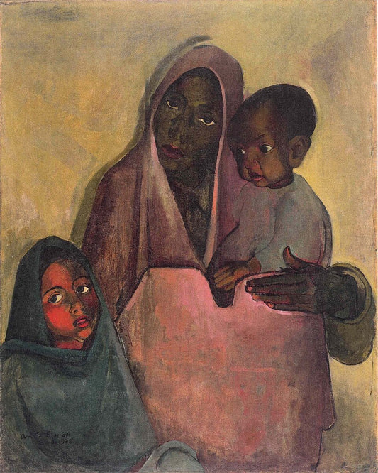 Amrita Sher-Gil Mother India - Hand Painted Oil Painting