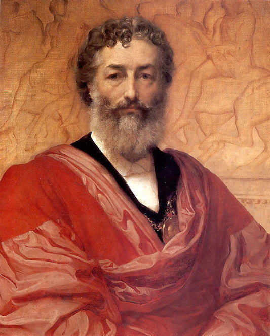Frederic Leighton Self-Portrait - Hand Painted Oil Painting