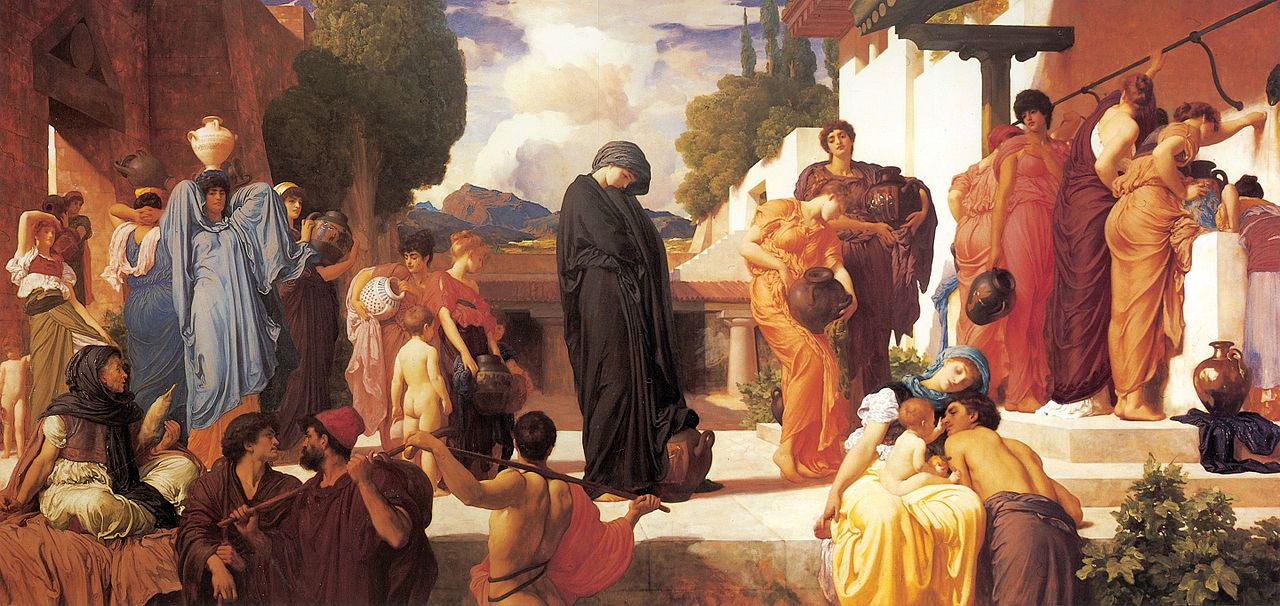 Frederic Leighton Captive Andromache - Hand Painted Oil Painting