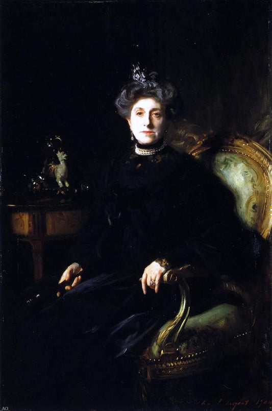  John Singer Sargent Mrs. Asher Wertheimer - Hand Painted Oil Painting