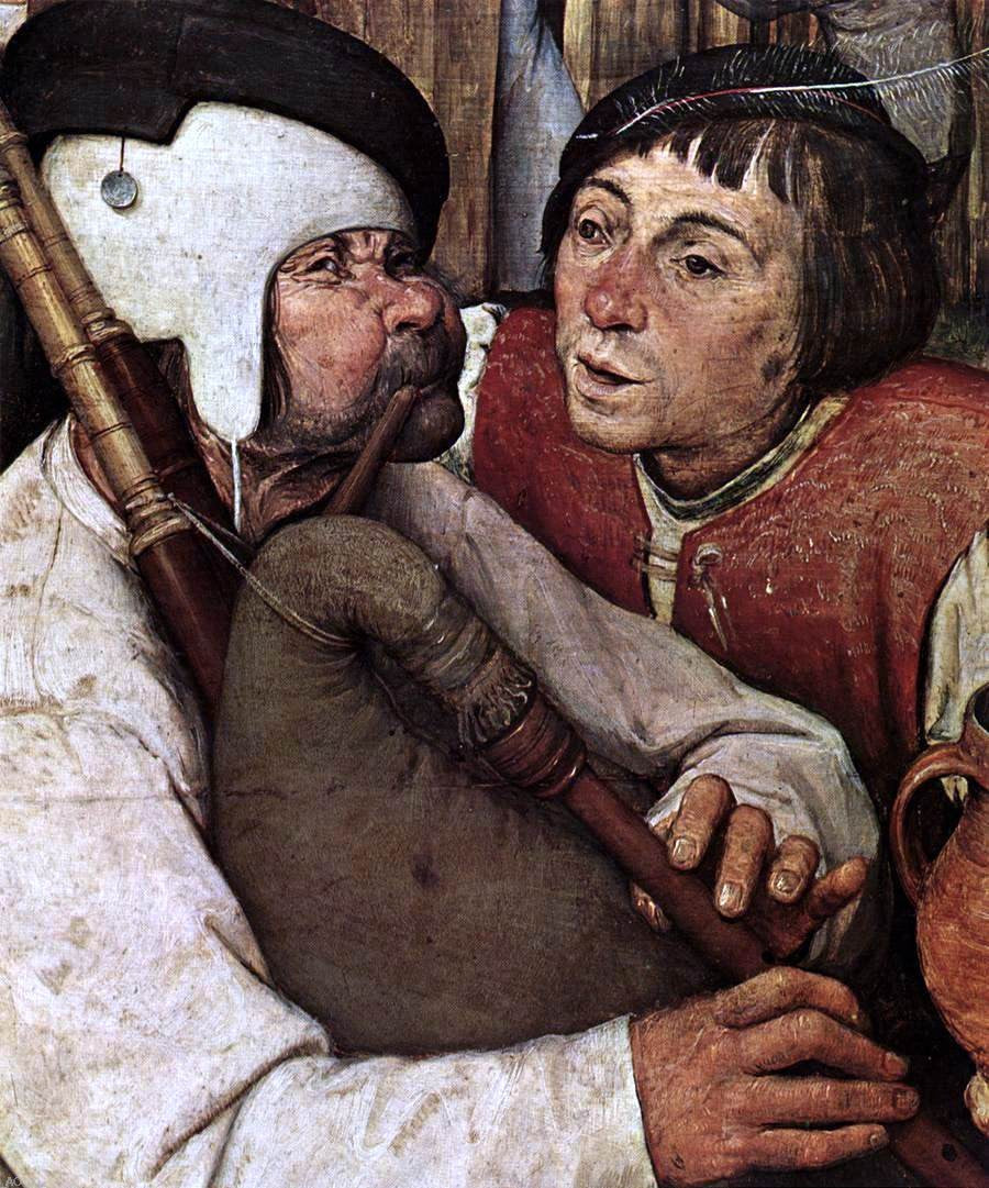  The Elder Pieter Bruegel The Peasant Dance (detail) - Hand Painted Oil Painting