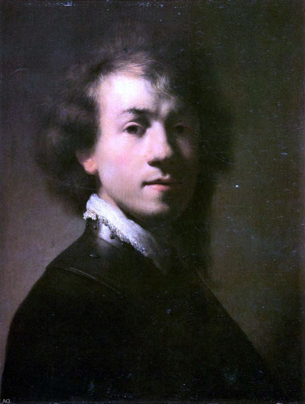  Rembrandt Van Rijn Self Portrait at the Age About 23 - Hand Painted Oil Painting