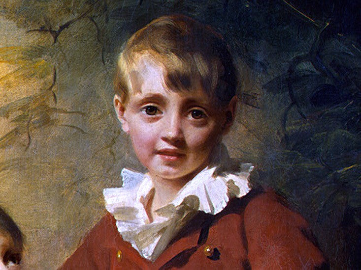  Sir Henry Raeburn The Binning Children [detail #1] - Hand Painted Oil Painting