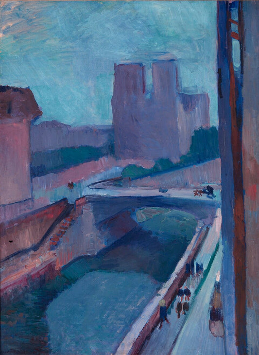 Henri Matisse A Glimpse of Notre-Dame in the Late Afternoon - Hand Painted Oil Painting