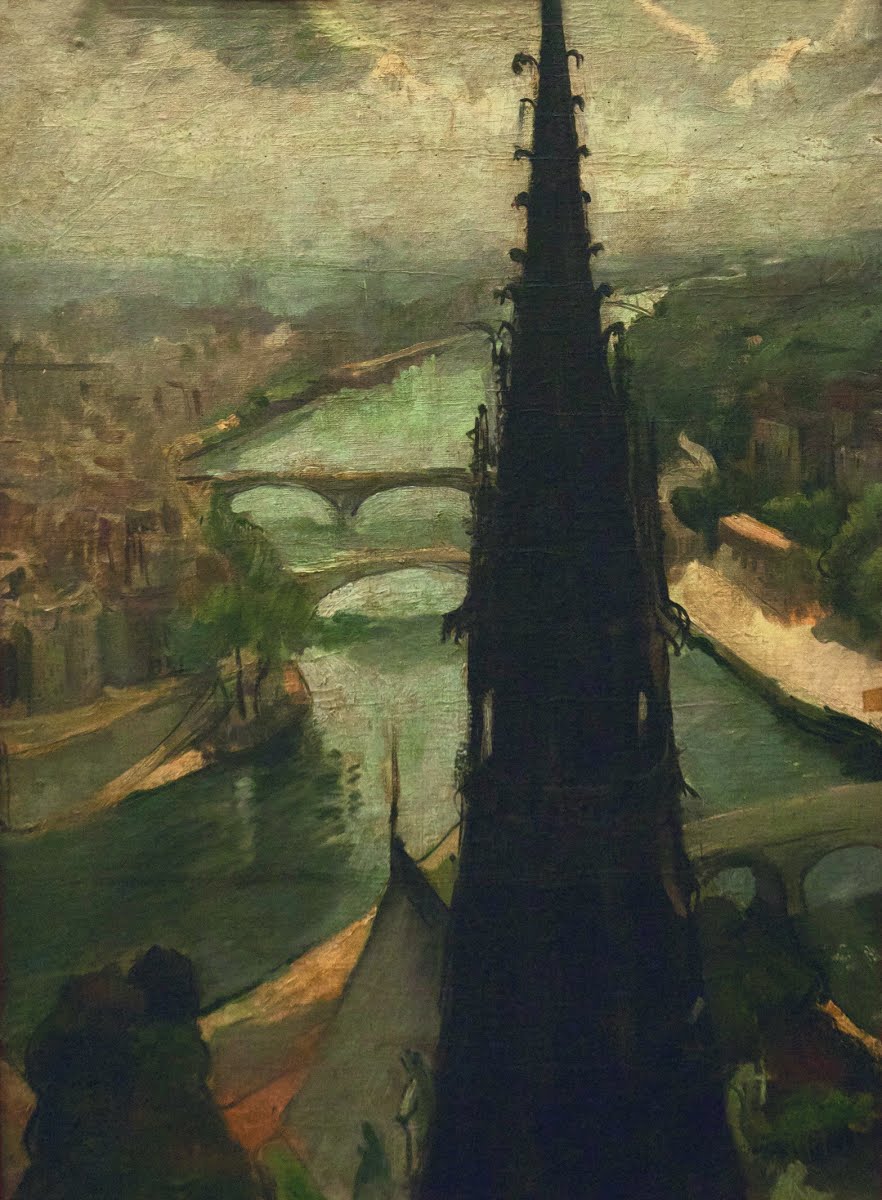 Amrita Sher-Gil Notre Dame - Hand Painted Oil Painting