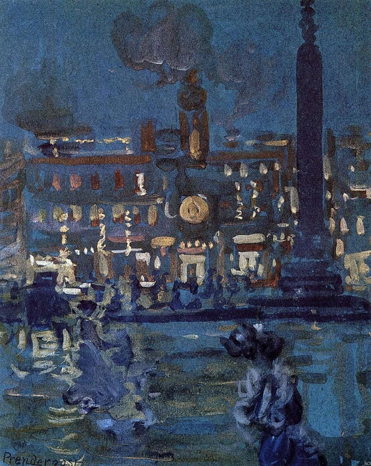  Maurice Prendergast Paris - Hand Painted Oil Painting