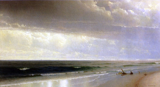  William Trost Richards Newport Beach - Hand Painted Oil Painting