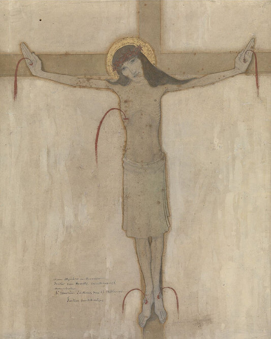 Gustave Van de Woestijne Eucharistic Christ - Hand Painted Oil Painting