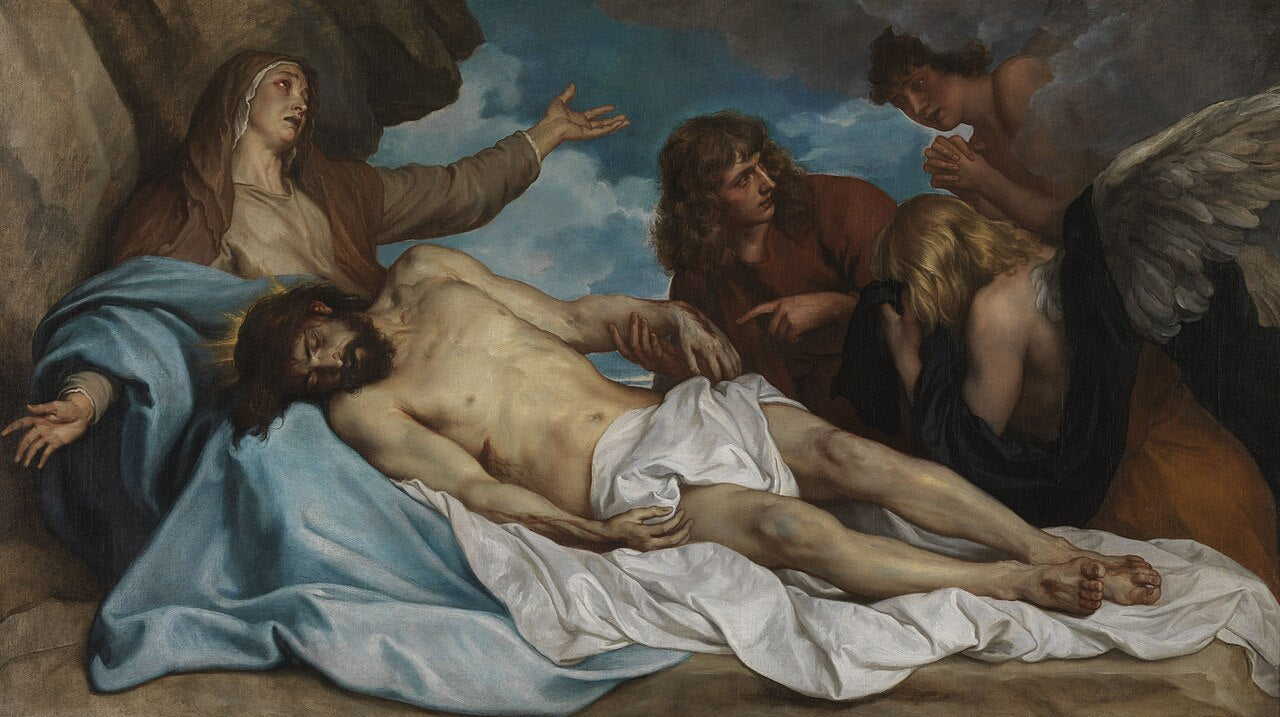 Anthony van Dyck Lamentation of Christ - Hand Painted Oil Painting