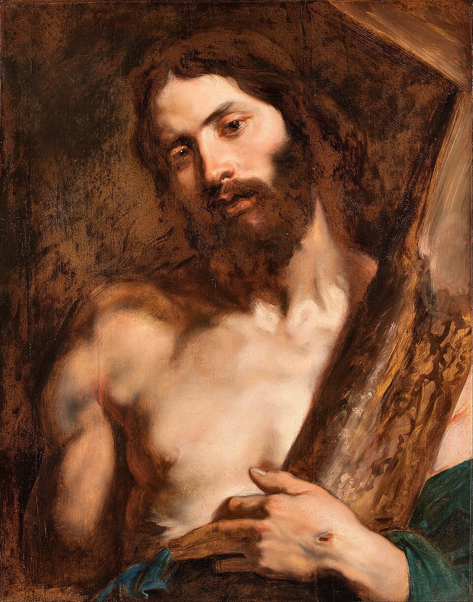 Anthony van Dyck Christ Carrying the Cross - Hand Painted Oil Painting