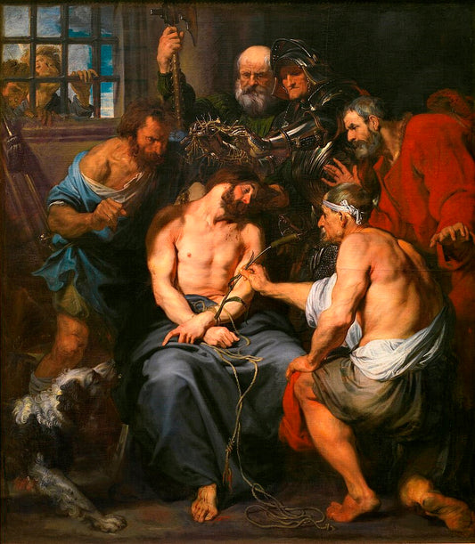 Anthony van Dyck Christ Crowned with Thorns - Hand Painted Oil Painting