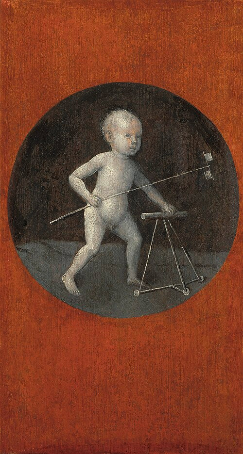 Hieronymus Bosch Christ Child with a Walking Frame - Hand Painted Oil Painting
