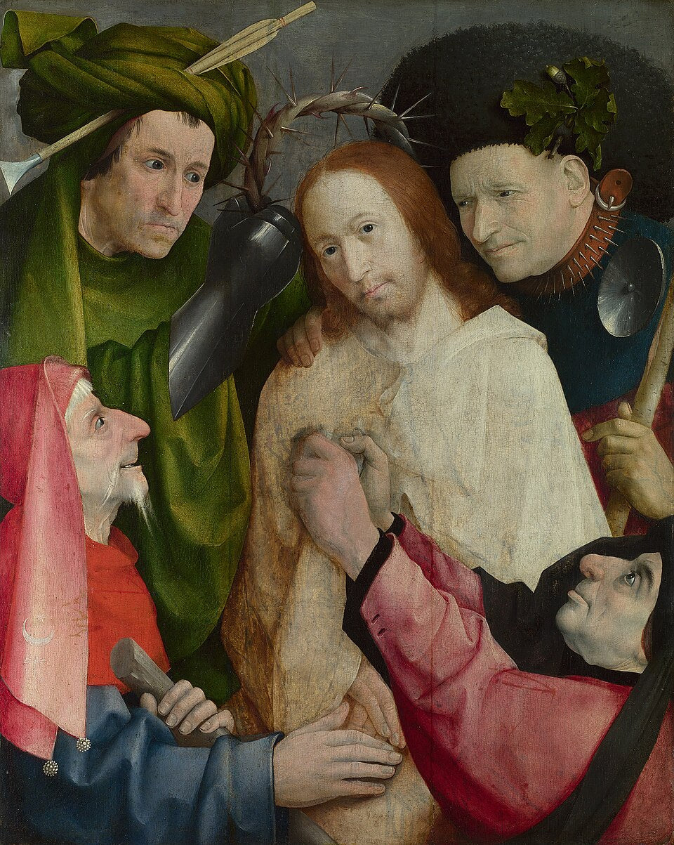 Hieronymus Bosch Christ Crowned with Thorns - Hand Painted Oil Painting