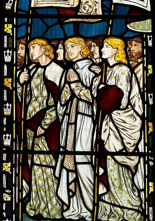 William Morris All Saints, Middleton Cheney - Solomon - Hand Painted Oil Painting