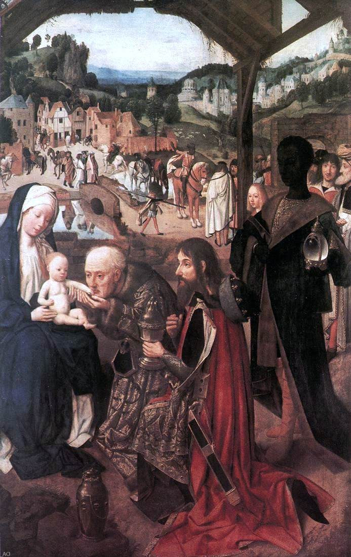  Geertgen Sint Jans Adoration of the Magi - Hand Painted Oil Painting