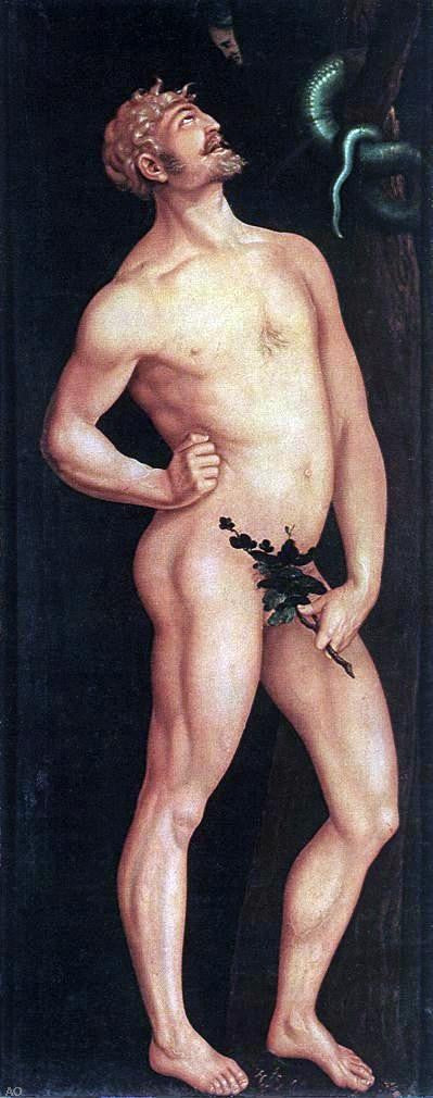  Hans Baldung Adam - Hand Painted Oil Painting