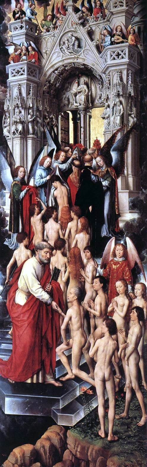  Hans Memling Last Judgment Triptych (left wing) - Hand Painted Oil Painting