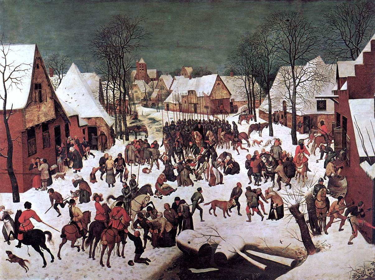  The Elder Pieter Bruegel The Massacre of the Innocents - Hand Painted Oil Painting