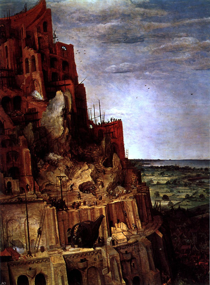  The Elder Pieter Bruegel The Tower of Babel [detail] - Hand Painted Oil Painting