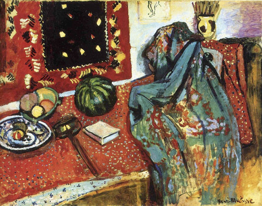 Henri Matisse The Red Carpet - Hand Painted Oil Painting