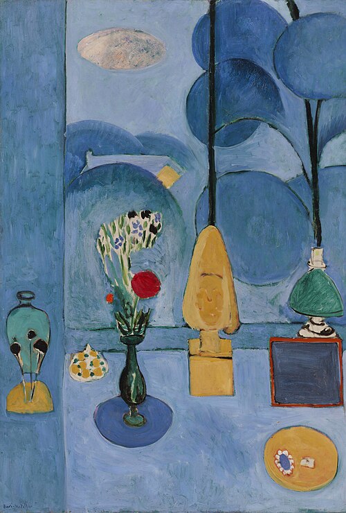 Henri Matisse The Blue Window - Hand Painted Oil Painting