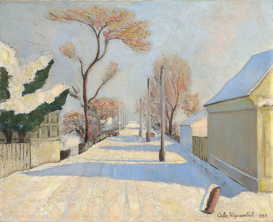 Sava Sumanovic Sid Under Snow - Hand Painted Oil Painting