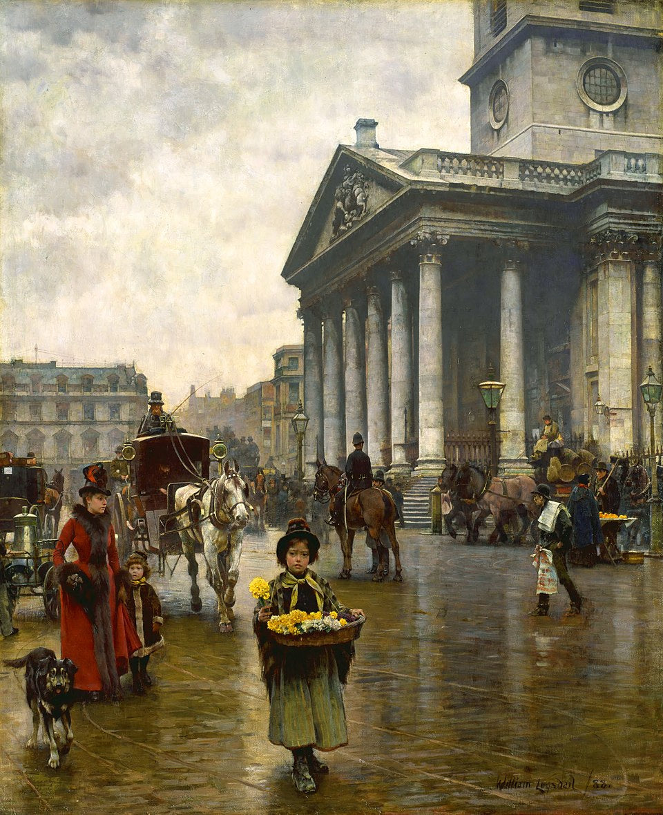 William Logsdail St. Martin's-in-the-Fields - Hand Painted Oil Painting