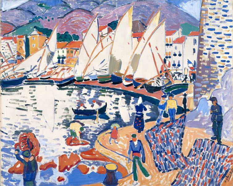 Andre Derain The Drying Sails - Hand Painted Oil Painting