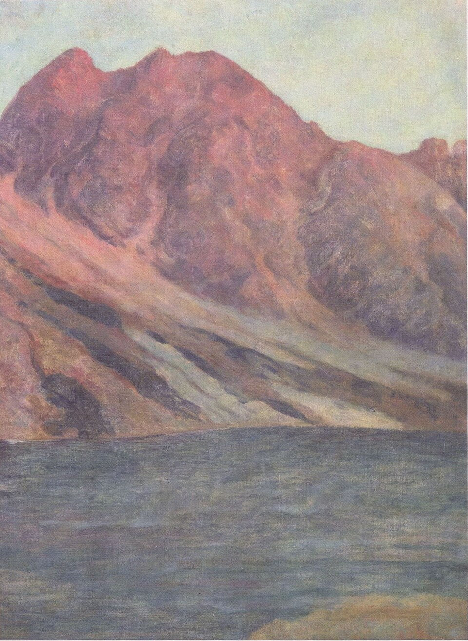 Stanislaw Ignacy Witkiewicz Black Lake - Hand Painted Oil Painting