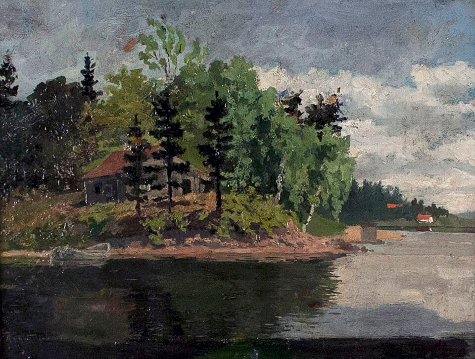 Edvard Munch From Sandviken - Hand Painted Oil Painting