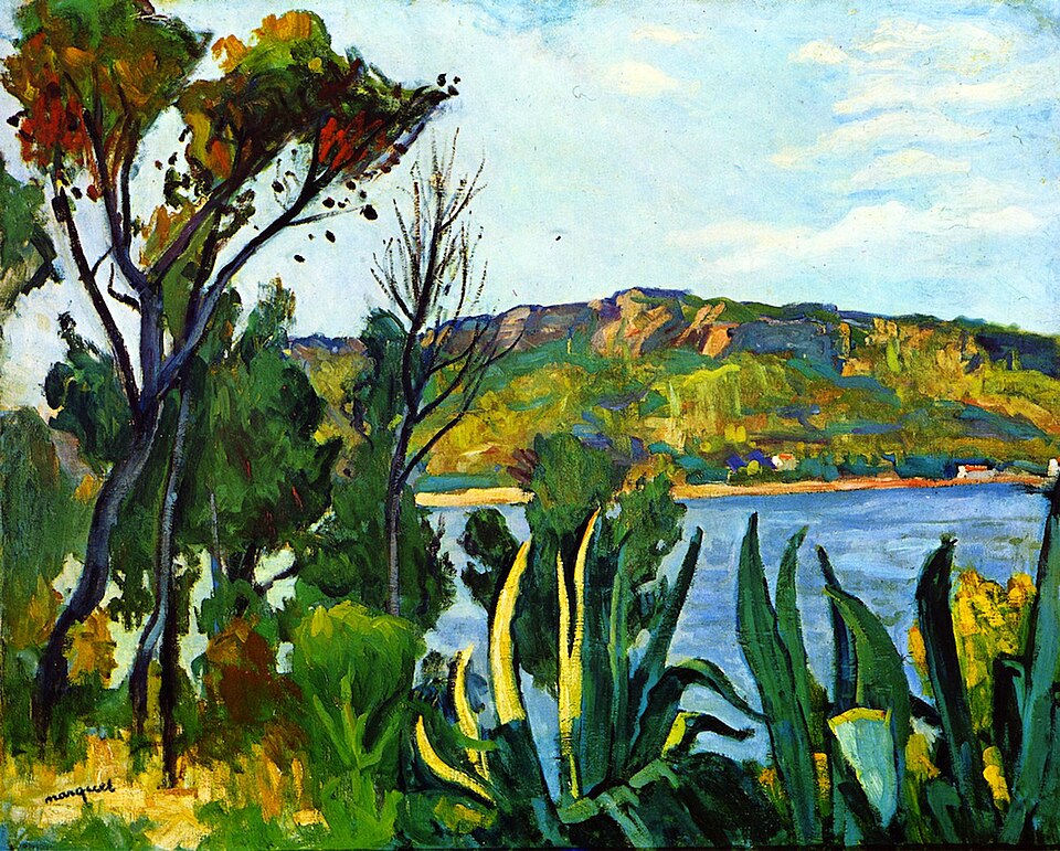 Albert Marquet View of Agay - Hand Painted Oil Painting