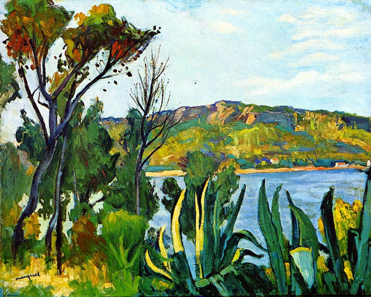 Albert Marquet View of Agay - Hand Painted Oil Painting